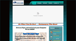 Desktop Screenshot of outsourcebiz.com